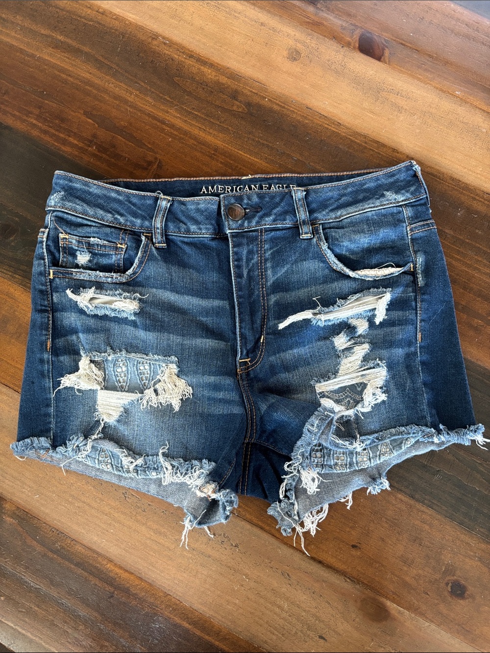 American Eagle Outfitters Hi Rise Shortie Super Stretch